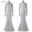 UWOWO Collab Series: Finaal Fantasyy 15 FF -15 Lunafreya Nox Fleuret Luna White Dress Cosplay Costume 1