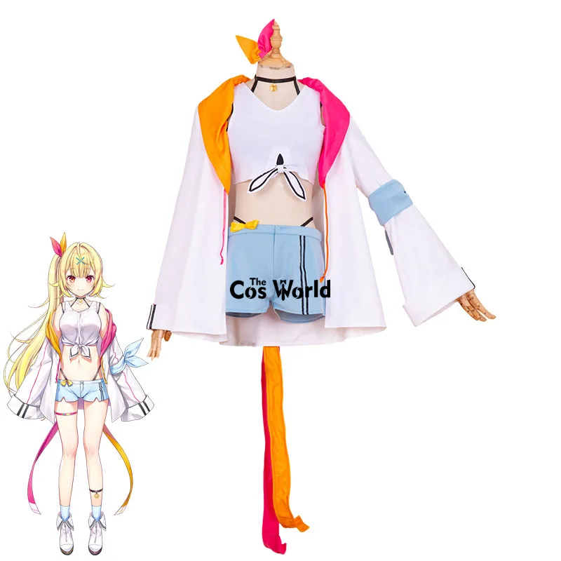 Japanese Virtual YouTuber VTuber Sara Hoshikawa Outfits Anime Cosplay Costumes 1