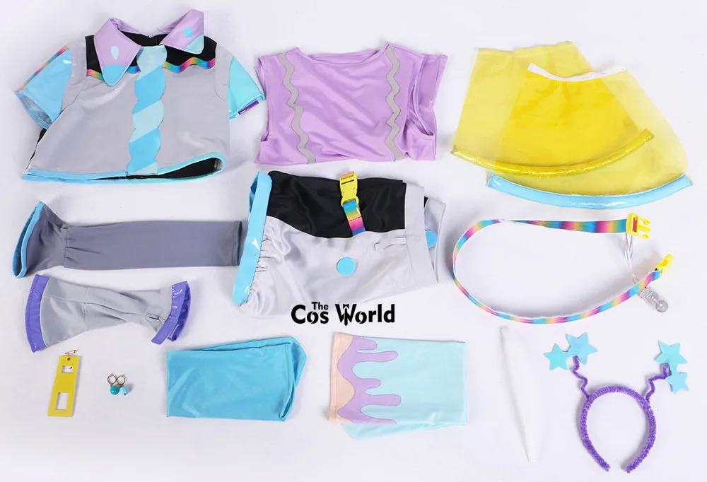 Love Live Superstar Liella Vitamin SUMMER Shibuya Kanon Tang Keke Hazuki Ren Heanna Sumire Anime Customize Cosplay Costumes
- Liella Vitamin SUMMER Shibuya Kanon Tang Keke Hazuki Ren Heanna Sumire Anime Cosplay Costume 2