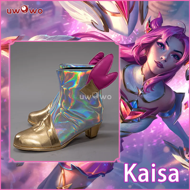 UWOWO League of Legends/LOL Costume Star Guardian Kai'Sa SG Kaisa Cosplay Shoes Boots 1