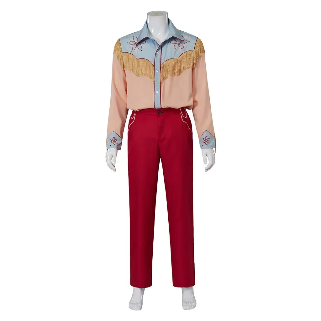 1990 Movie Back to the Future 3 Cosplay Costume Marty Western Cowboy Halloween Carnival for Men 5