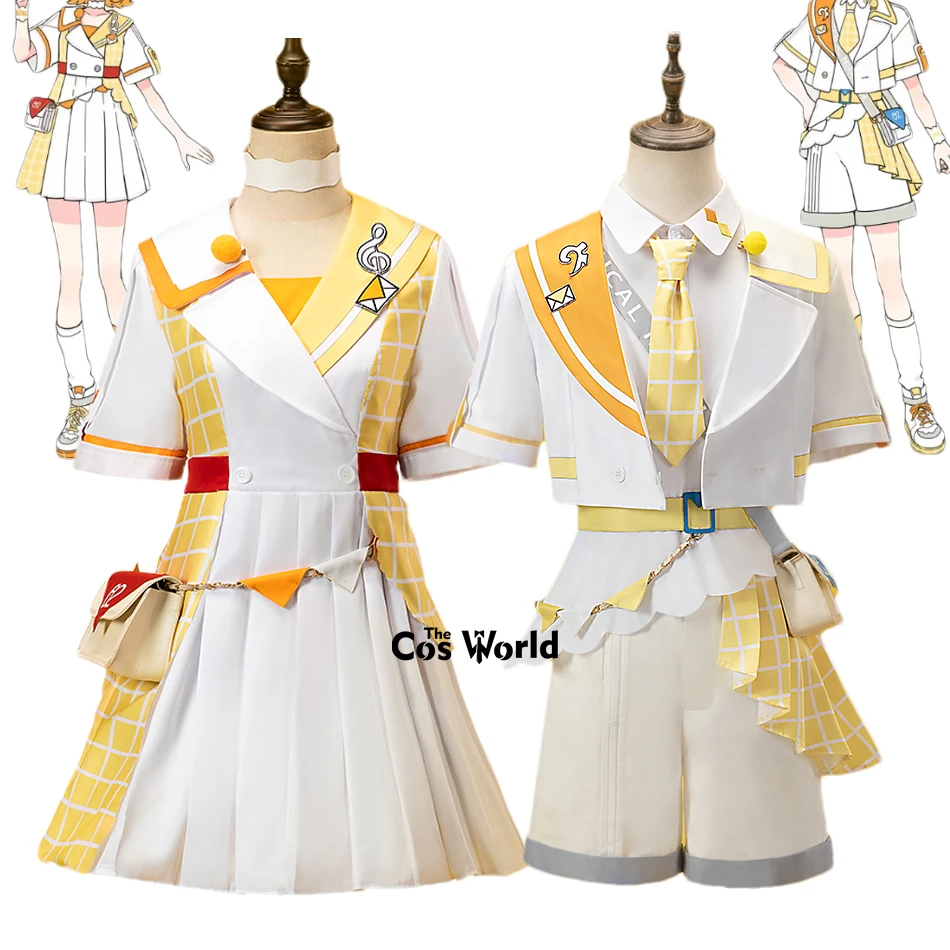2024 Magical Mirai Rin Len Uniform Anime Cosplay Costumes 4 2024 Magical Mirai Rin Len Uniform Outfits Anime Cosplay Costumes 1