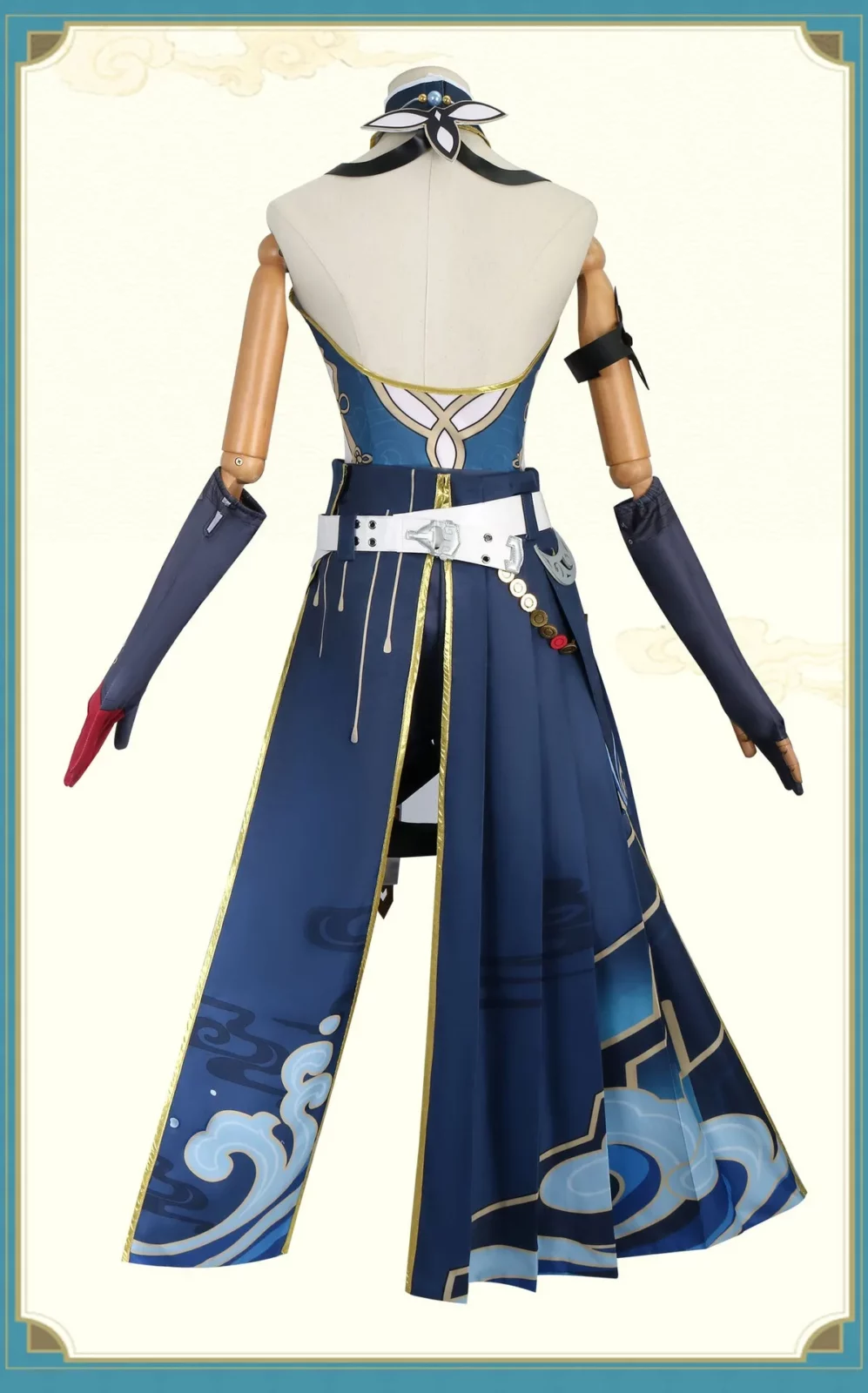 Feixiao Cosplay Wig Honkai Star Rail Game Uniform Halloween Party Frauen 13