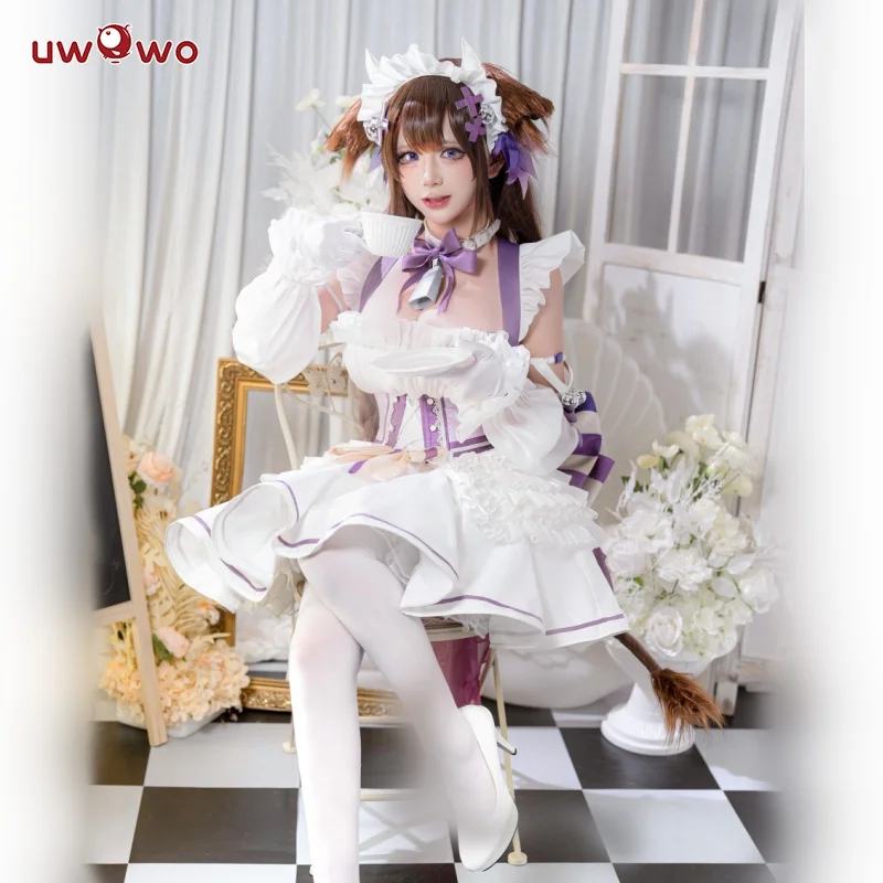 PRE SALE UWOWO Kashinoo Cosplay Game Azur Lanee IJN Kashinoo Maid Dress Cosplay Costume  Halloween Costume 1