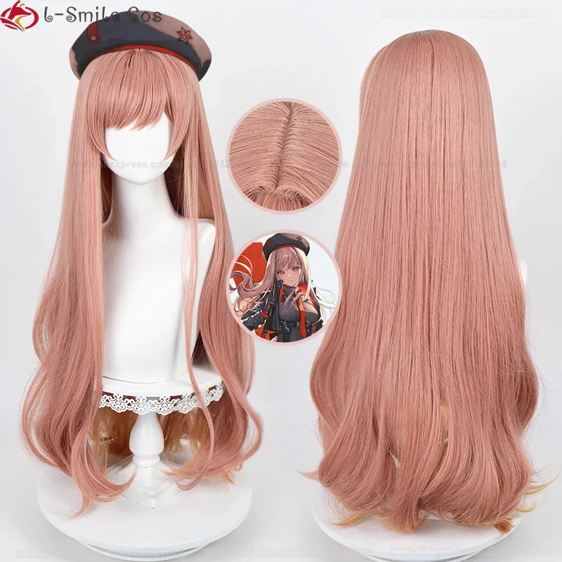 85cm Rapi Cosplay Perücke Nikke Pink Orange Brown Anime Haar Halloween Wig +Wig Cap 16 85cm Rapi Cosplay Wig Nikke Rapi Wig Cosplay Pink Orange Brown Heat Resistant Synthetic Hair Halloween Anime Wigs +Wig Cap 1