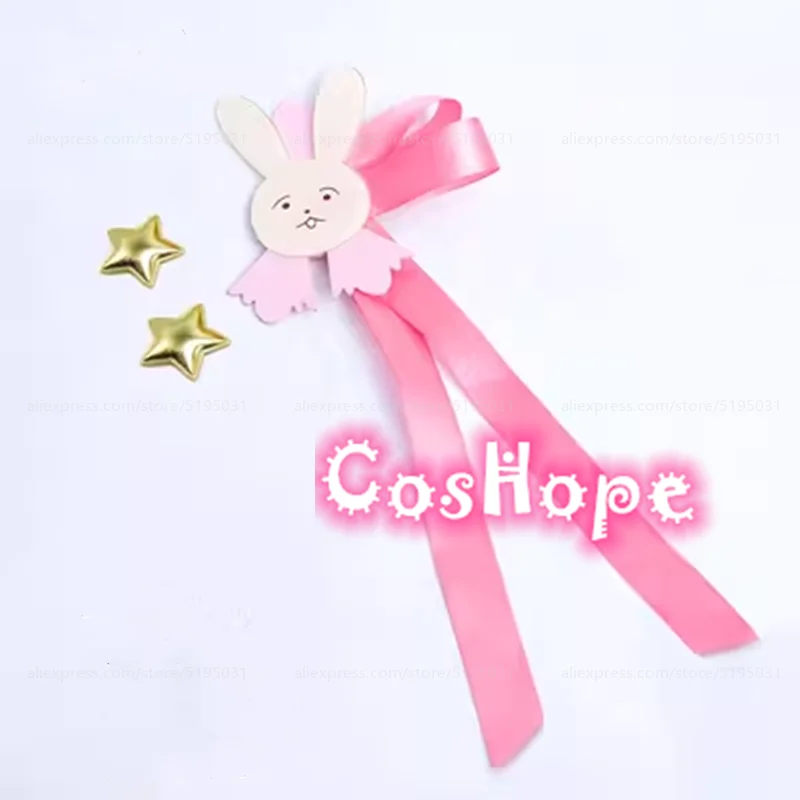 Ai Hoshino Cosplay Perücke 80cm lang dunkel lila rosa Anime Hitzebeständige Synthetische Perücke 5