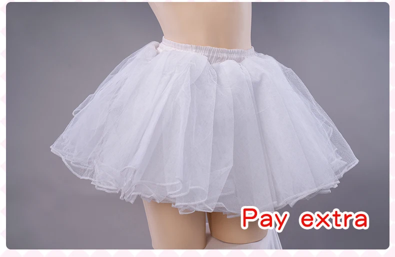 Chocola Cosplay Dienstmädchen Kostüm Vol.4 - Niedliches Rosa Kleid für Frauen Halloween 15