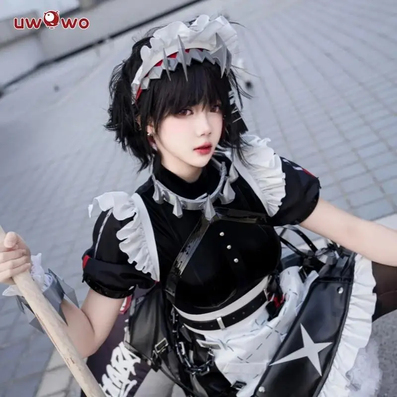 IN STOCK UWOWO Game Zenless Zone Zero Cosplay /ZZZ Cosplay Ellen Joe Maid Cosplay Costume With Shark Tail Halloween Costume 1