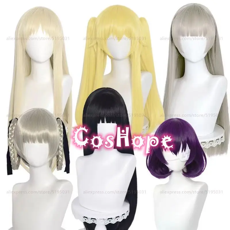 Midari Ikishima Cosplay Jabami Yumeko Wig Momobami Ririka Cosplay Momobami Kirari Cosplay Yomozuki Runa Wigs Meari Saotome Hair 1