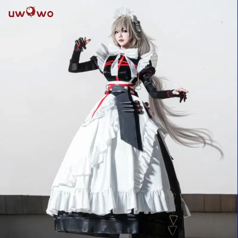 IN STOCK UWOWO Game Zenless Zone Zero Cosplay /ZZZ Cosplay Alexandrina Maid Cosplay Costume  Women Halloween Costume 1