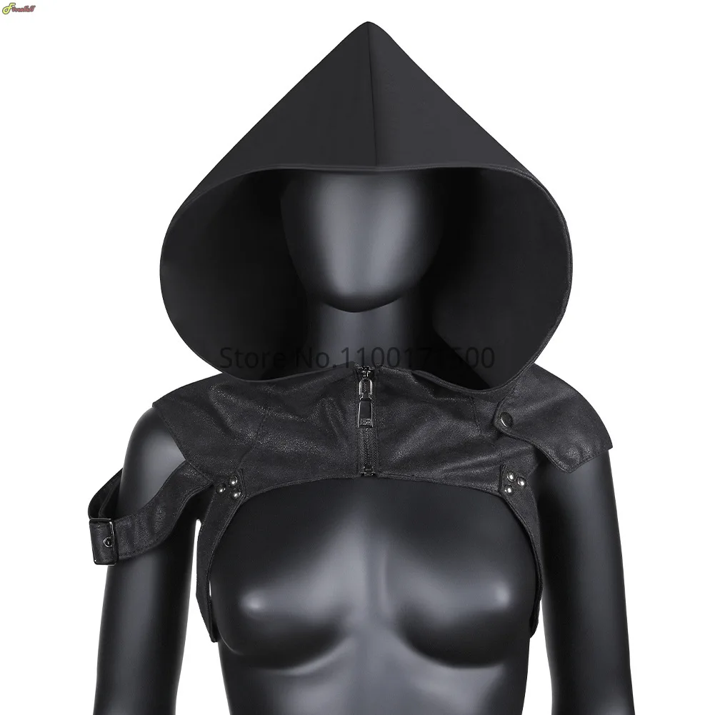 Halloween Vintage Hooded Cloak Cape Cowl Costume Medieval Cape Men Women Steampunk Cloak Adult Fantasy Cosplay Costume 1