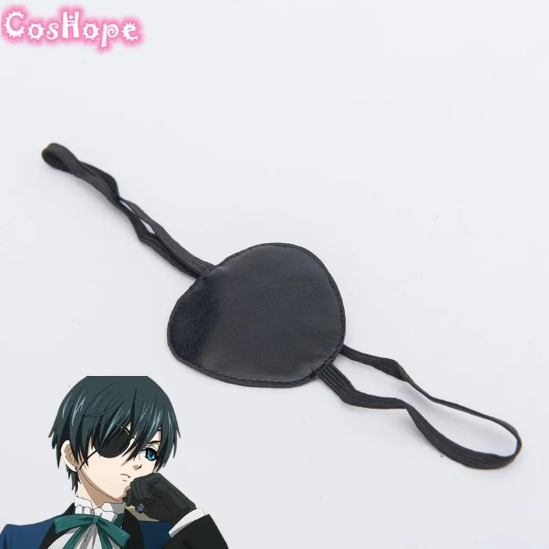 Black Eyepatch Cosplay One Eye For Ciel Phantomhive Cosplay Cosplay Eyepatch Anime 1