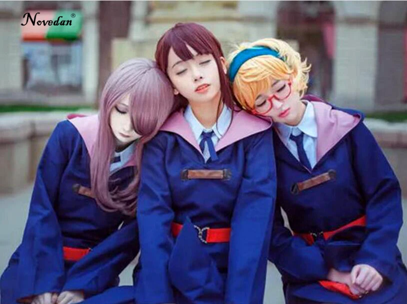 Akko Kagari Cosplay School Uniform Little Witch Academia Cosplay Halloween Costume 13th