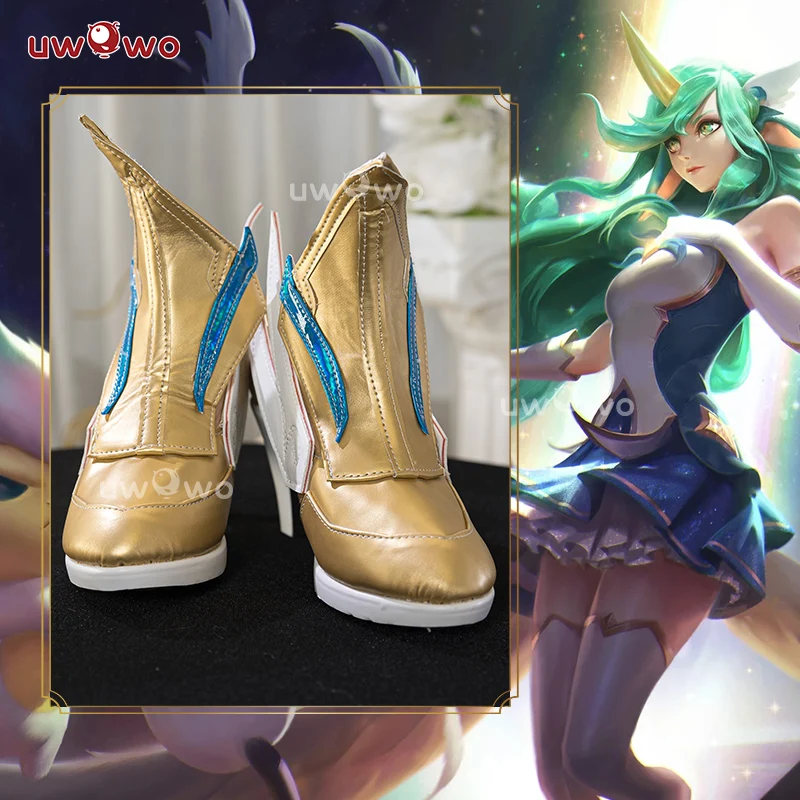 UWOWO Soraka Shoes Game League of Legends/LOL: Star Guardian Soraka SG Cosplay Shoes Size 35-44 1