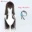 100cm Long Dazai Osamu Cosplay Wig Short Brown Black Dazai Osamu Anime Wigs Heat Resistant Synthetic Hair Woman Wigs  + Wig Cap 11