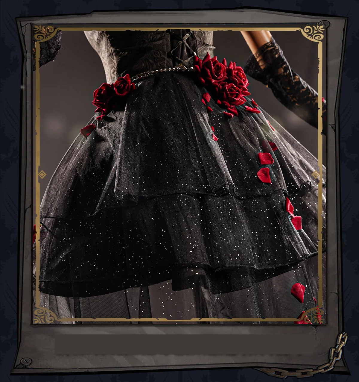 Game Identity V Psychologist Everlasting Night Ada Mesmer Cosplay Costume 9