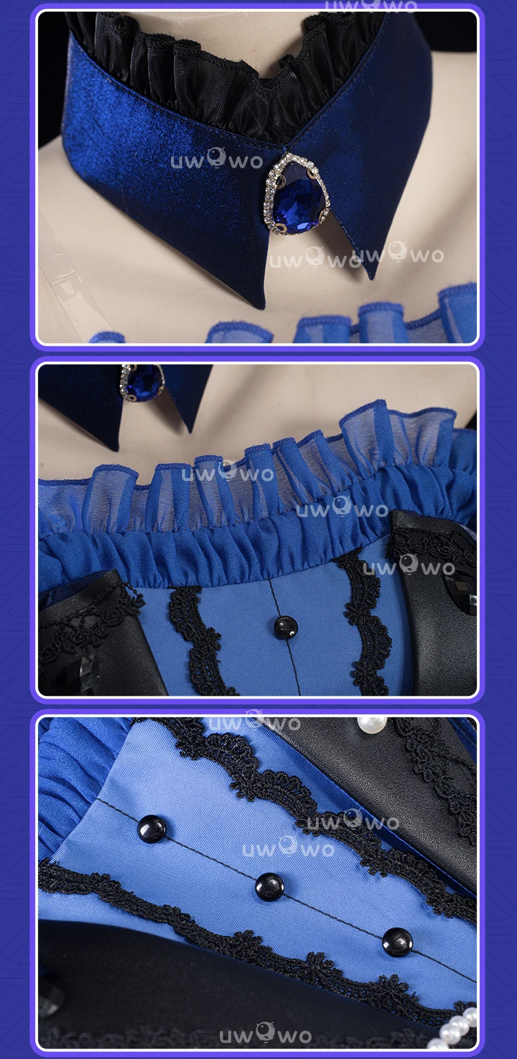 Furina Cosplay Kostüm Genshin Impact Halloween Costume 9