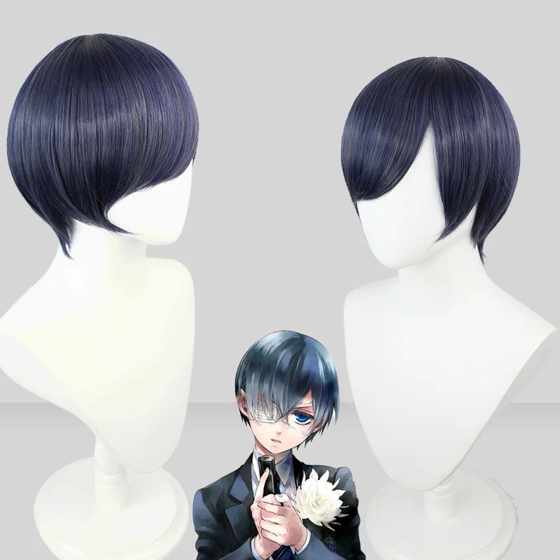 Cosfans Black Butler Ciel Phantomhive Damen Cosplay Kostüm Anime Party Uniform Halloween Rolle Kleidung 16