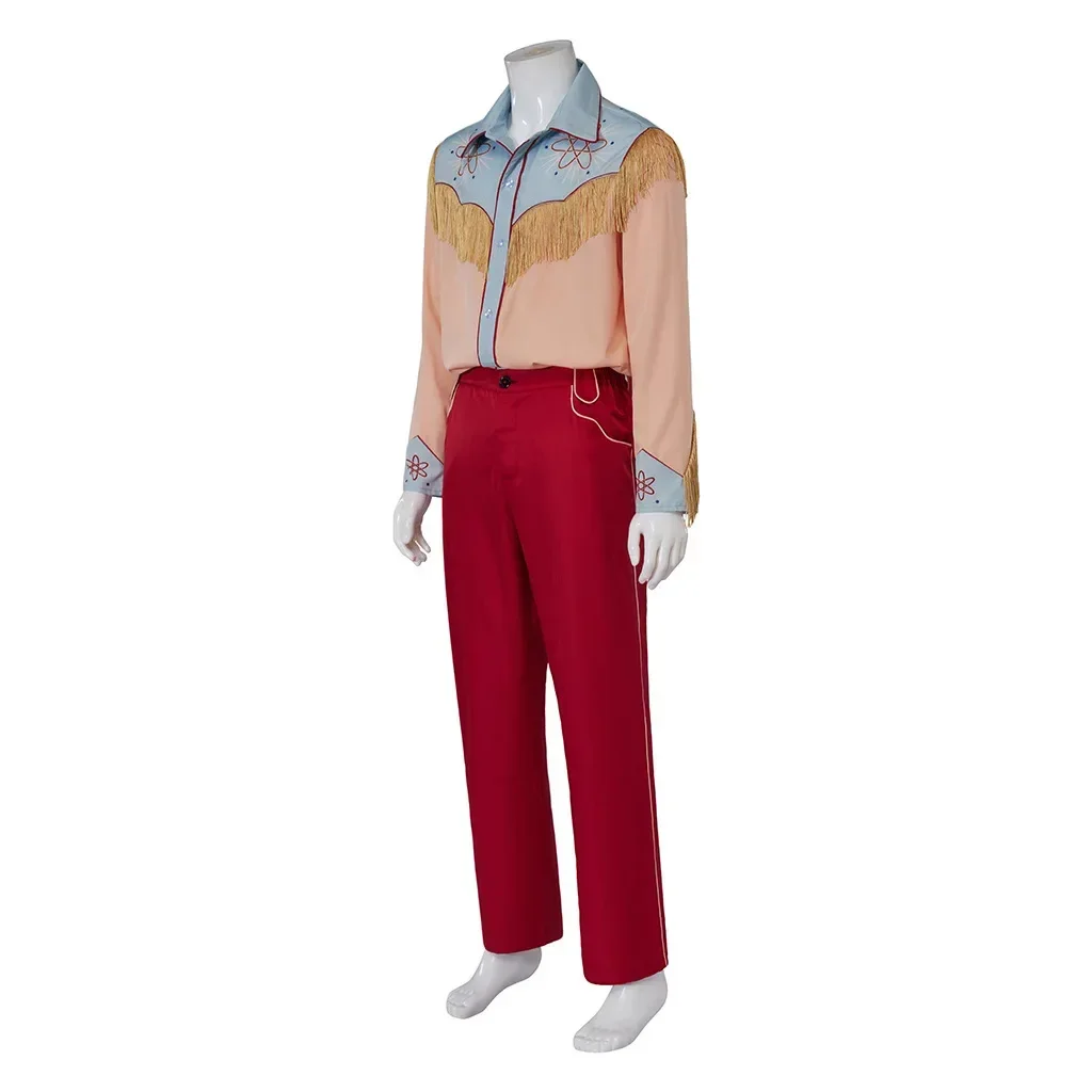 1990 Movie Back to the Future 3 Cosplay Costume Marty Western Cowboy Halloween Carnival for Men 6