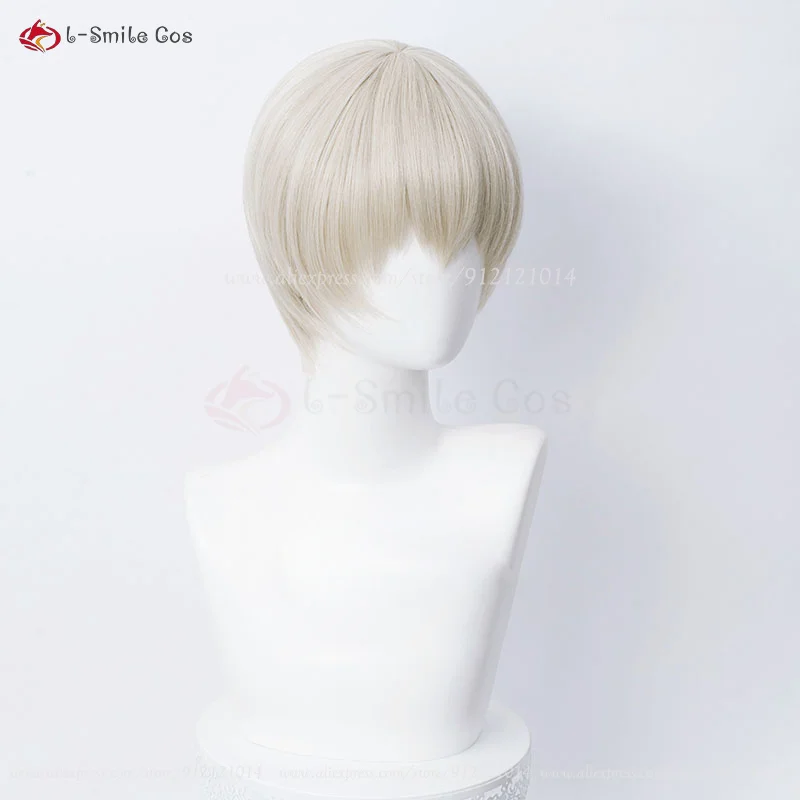 Inumaki Toge Cosplay Perücke 28cm Short Heat Resistant Hair Wig Role Play Wigs + Wig Cap 5