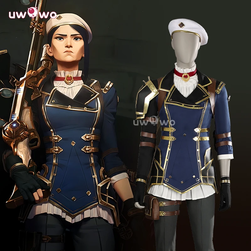 League of Legends Arcane Season 2 Caitlyn Cosplay Costume Halloween Costume 16 IN STOCK UWOWO Collab Series:Caitlyn Cosplay League of Legends/LOL Arcane Season 2 Caitlyn Cosplay Costume Halloween Costume 1
