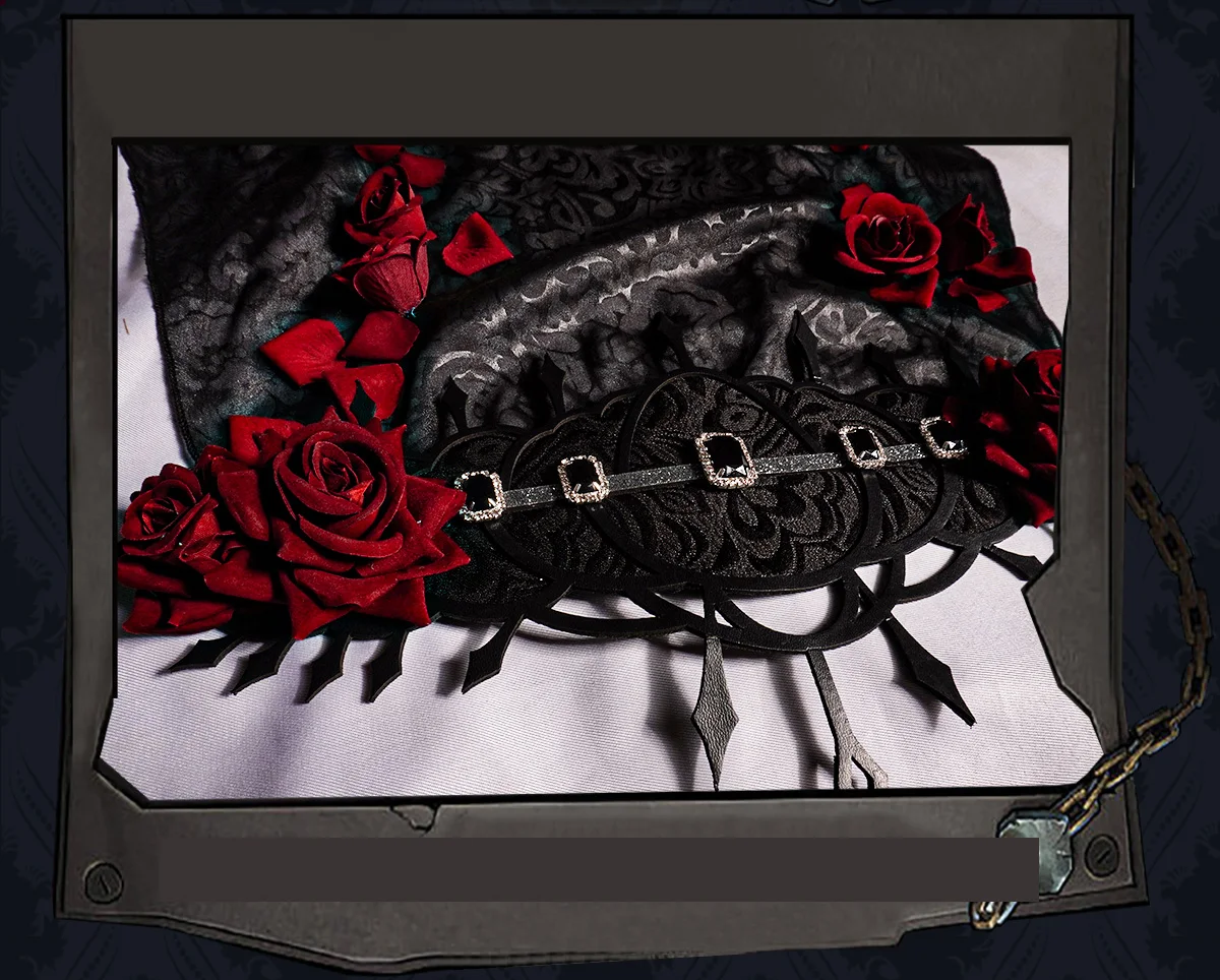 Game Identity V Psychologist Everlasting Night Ada Mesmer Cosplay Costume 10