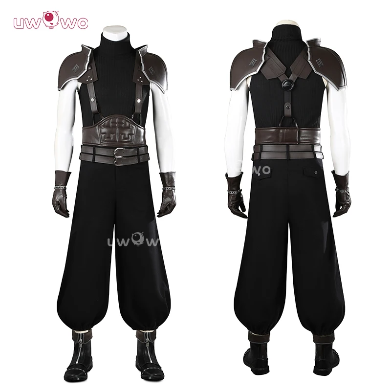 UWOWO Collab Series: Finaal Fantasyy 7 FF- 7 Zack Fair Cosplay Costume 1