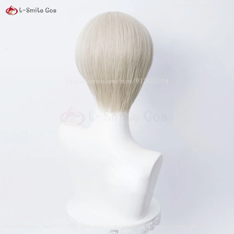 Inumaki Toge Cosplay Perücke 28cm Short Heat Resistant Hair Wig Role Play Wigs + Wig Cap 7