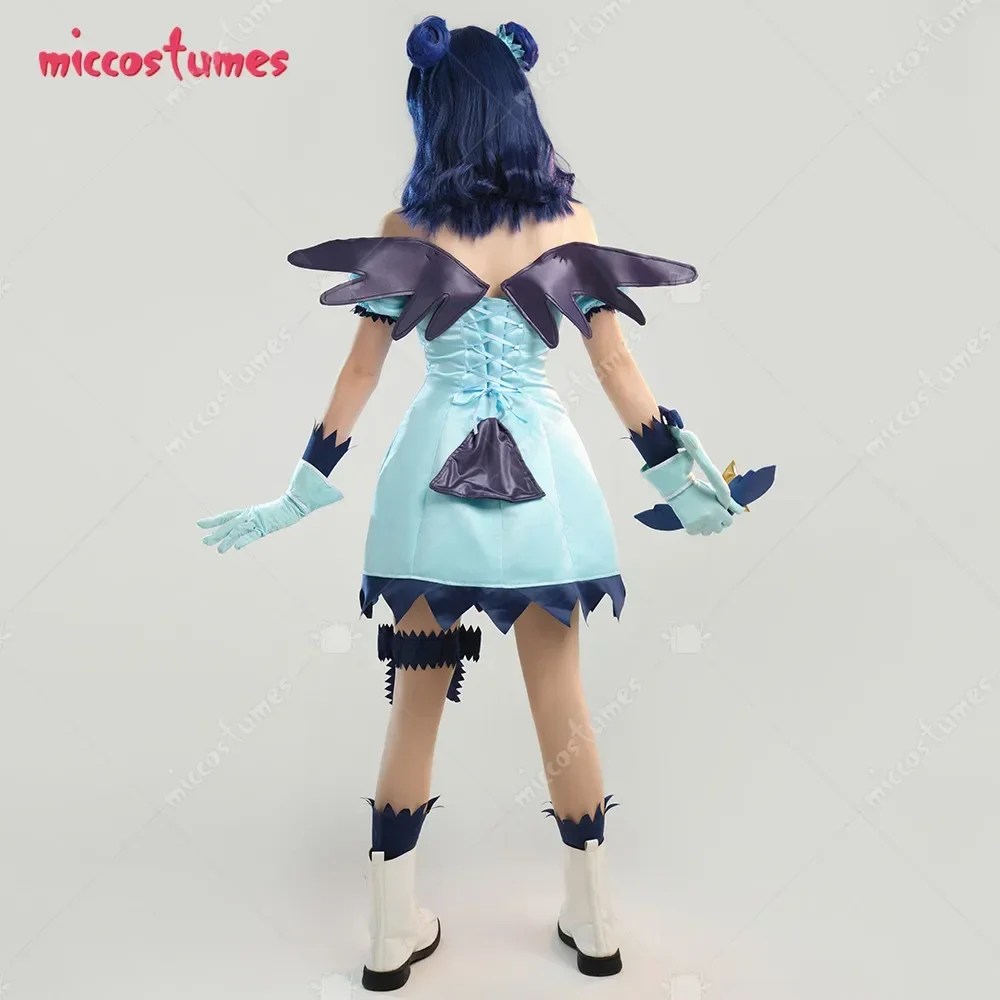 Kawaii Katzen Cosplay Kostüm - Mint Kleid für Frauen Halloween Cosplay 4 Miccostumes Women's Kawaii Cat Cosplay Costume Mew Mint Dress Set for Women Halloween Cosplay Costume 4