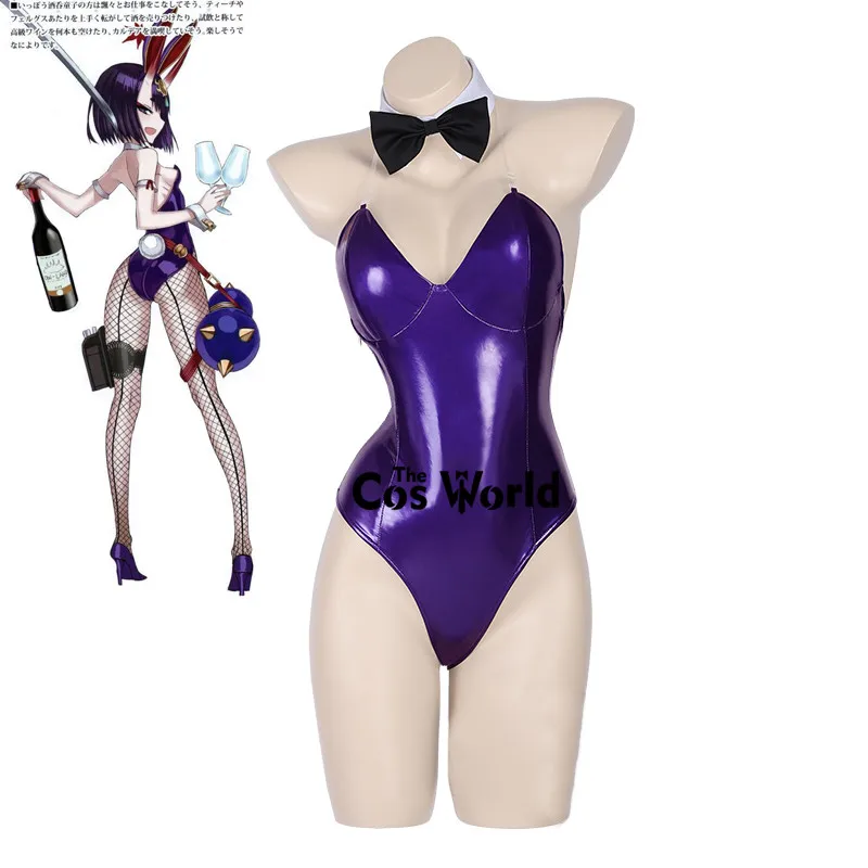 FGO Fate Grand Order Shuten Ibukidouji Sexy Bunny Girl Jumpsuits Outfit Games Anime Cosplay Costumes 1