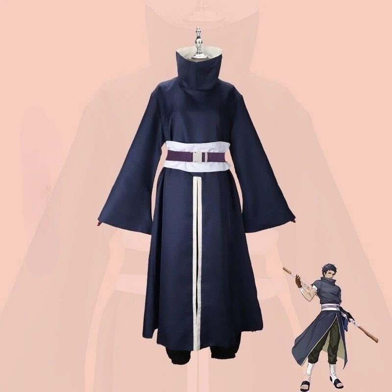 Naruto Cosplay Anzug Uchiba mit Drei-Augen-Maske-Kleidung für Männer und Frauen Anime Cosplay Requisiten 4 Anime Naruto Cosplay Suit Uchiba with Soil Three-eye Mask Clothing Anime Men's and Women's Cos Clothing Anime Cosplay Props 4