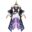 Honkai Star Rail The Herta Cosplay Costume Wig Dress Hat Uniform Headwear Necklace Women Girls Halloween Role Play Cos 4