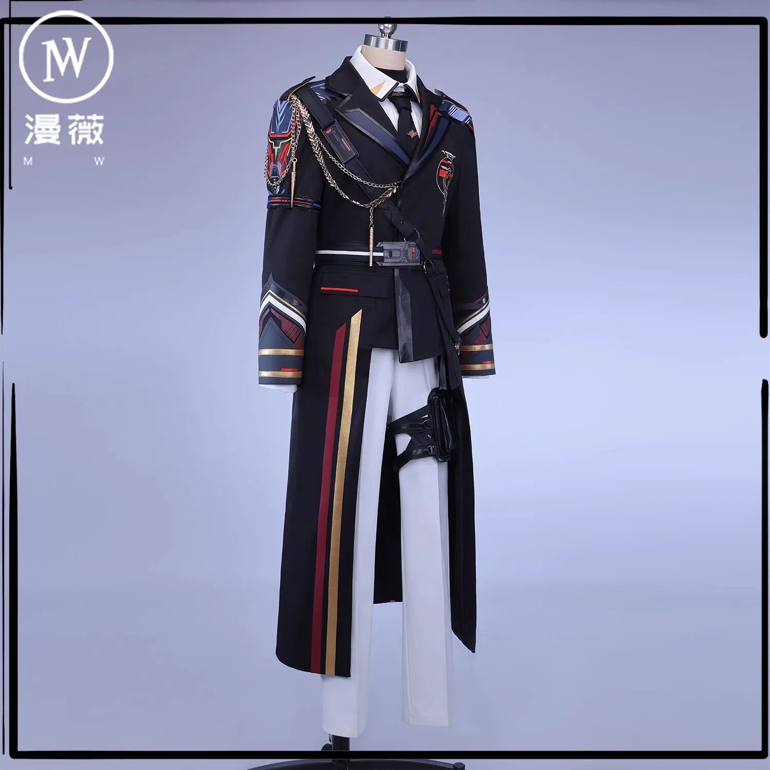 Caleb Cosplay Costume Wig Farspace Colonel Game Love and Deepspace Cosplay Uniform Trench Women Men Halloween Role Play Cos 1