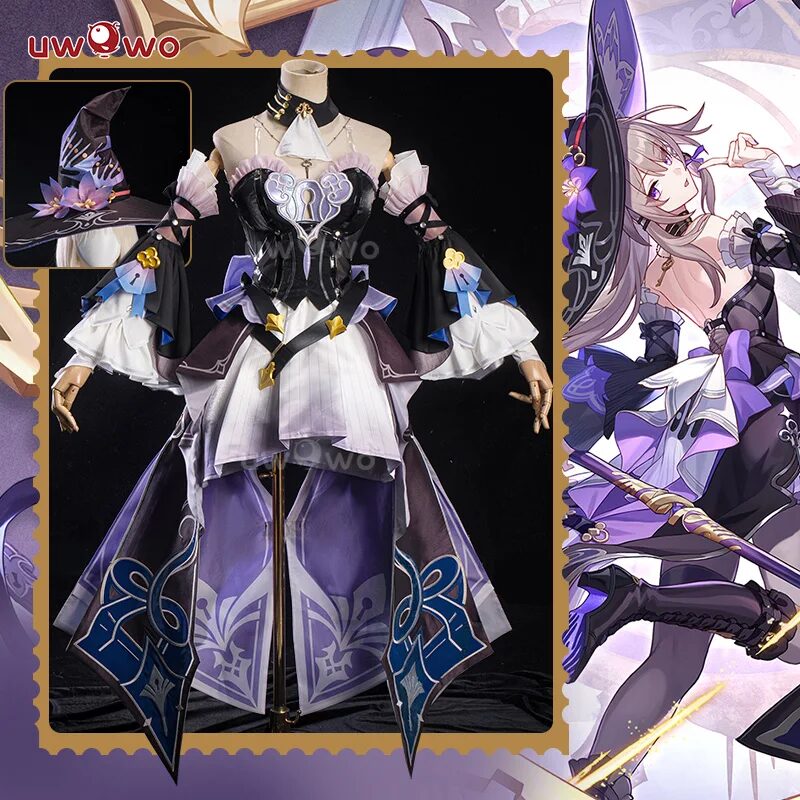 PRE SALE UWOWO Herta Cosplay Game Honkai Star Rail The Herta Witch Cosplay Costume Halloween Costume 1