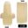 Long Straight Curly One Piece 5clips Clip-in Extensions 22Inch Heat Resistant Hairstyles Colour Mix Blonde Hair Piece For Women 107