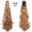 22Inch Synthetic Ponytail Hair Extension Long Straight Claw Clip Ponytail Heat Resistant Natural Wave For Women Blonde Hairpiece 71