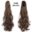 22Inch Synthetic Ponytail Hair Extension Long Straight Claw Clip Ponytail Heat Resistant Natural Wave For Women Blonde Hairpiece 43