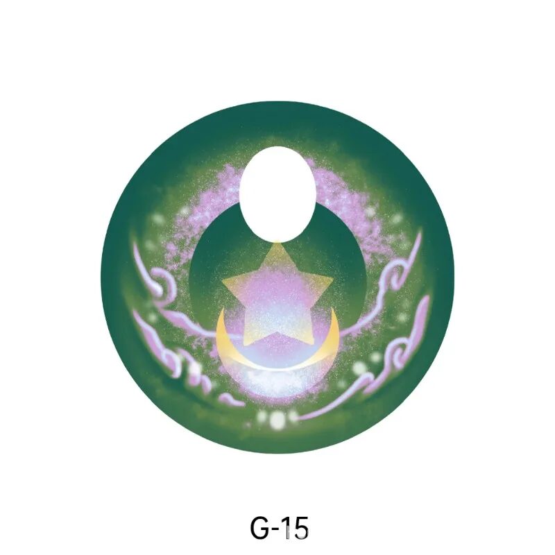 Blyth Pupillen Glas Augen Kit für Drachenkatze Puppe 4 Beast Eye Piece 10MM-40MM Doll Glass Eye Round Dragon Cat Eyes Pupil Glass DIY Accessories Chips Suitable for Blyth The Doll 4