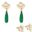 Anime The Apothecary Diaries Maomao Cosplay Wig Necklace Earrings Hairpins Mao Mao Women Girls Halloween Roleplay Accessories 5