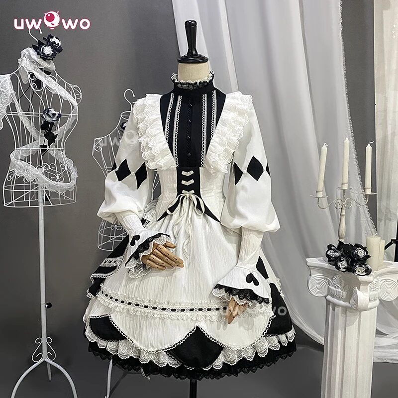 Asahina Mafuyu Cosplay Kostüm Maid Dress Halloween Costume 8 UWOWO Asahina Mafuyu Cosplay Collab Series: Project Sekaii Asahina Mafuyu mizuu5 Cosplay Costume Maid Dress Halloween Costumes 1