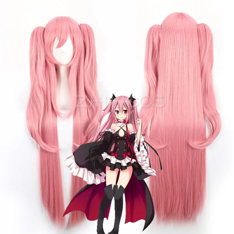 Seraph of the End Krul Tepes Vampir Kostüm Halloween Damen S-XL 6 Anime Seraph of the End the Queen of Vampire Krul Tepes Cosplay Costume Black Fancy Dress Halloween Costumes for Women S-XL 6