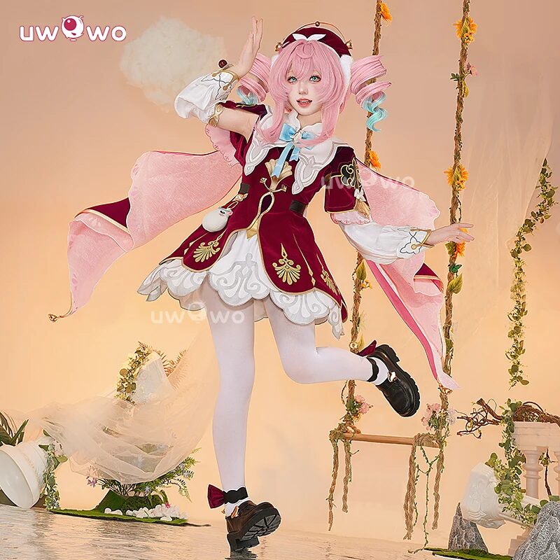 UWOWO Hyacine Cosplay Collab Series: Game Honkai: Star Rail Hyacine Cosplay Costume Halloween Costume 1