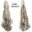 22Inch Synthetic Ponytail Hair Extension Long Straight Claw Clip Ponytail Heat Resistant Natural Wave For Women Blonde Hairpiece 53