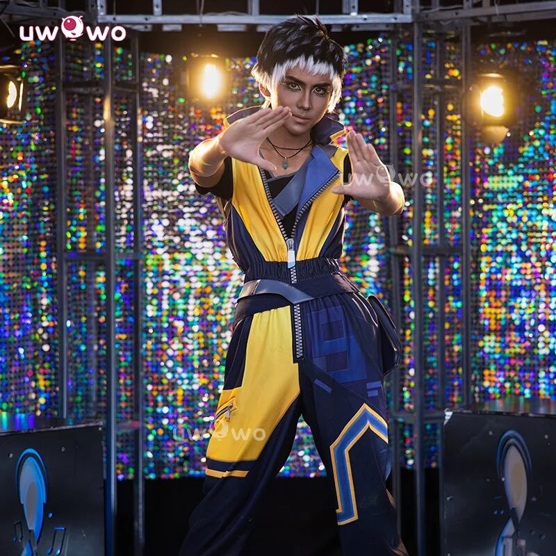 UWOWO Collab Series:Game Valoranttt Waylayy Cosplay Costume Halloween Costumes Suit XS-3XL 1