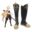 Anime Game Genshin Impact Traveler Aether Cosplay Costume Wig Uniform Shoes Boots Halloween Party Outfit Costumes For Women Men 8