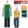 Anime Taro Sakamoto Cosplay Costume Wig Yellow T-shirt Pants Apron Glasses Women Men Halloween  Carnival Role Play Prop 8