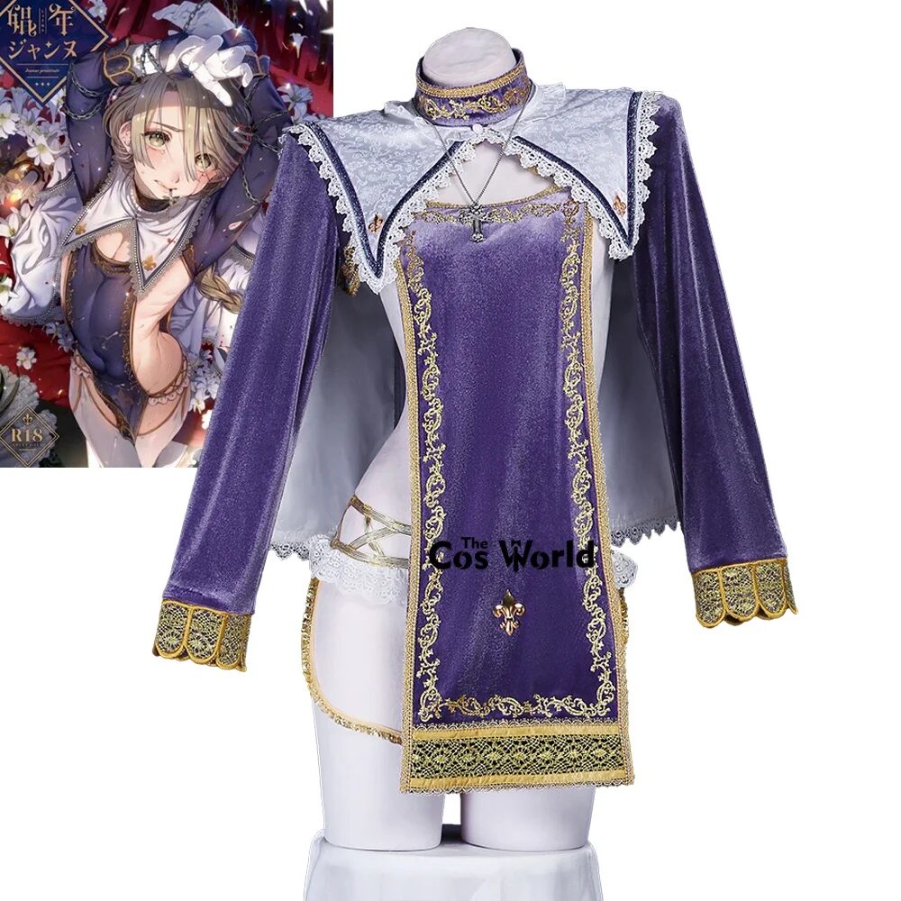 Shounen Jeanne Choir Sexy Outfits Anime Cosplay Costumes 1
