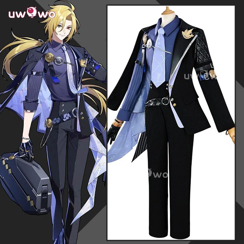 UWOWO Hugo Cosplay Collab Series: Game Zenless Zone Zero ZZZ Hugo V Cosplay Costume XS-3XL Halloween Costume 1