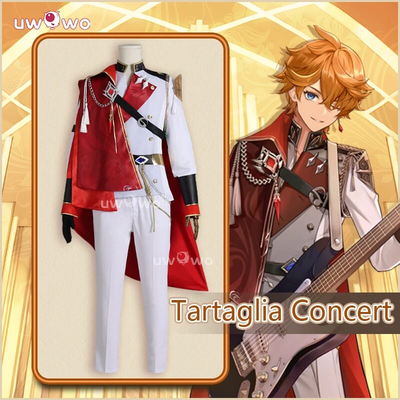 UWOWO Collab series X Factory: Game Genshin Impact Tartaglia Concert Cosplay Costume 1