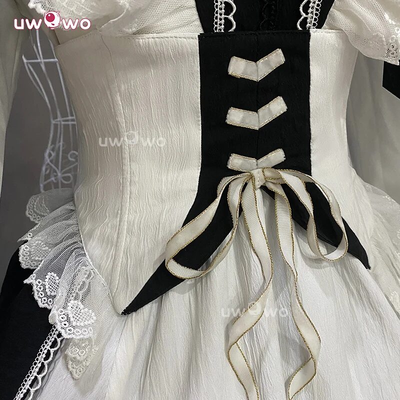 Asahina Mafuyu Cosplay Kostüm Maid Dress Halloween Costume 3 UWOWO Asahina Mafuyu Cosplay Collab Series: Project Sekaii Asahina Mafuyu mizuu5 Cosplay Costume Maid Dress Halloween Costumes 3